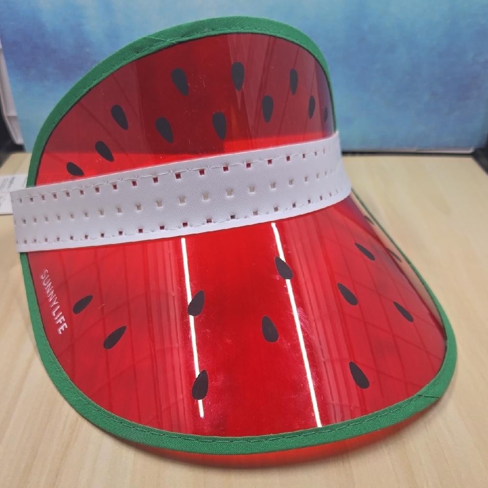 Red Watermelon Sun Visor